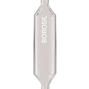 Borosil Reusable Class A Volumetric Pipettes (Pipets), 1mL