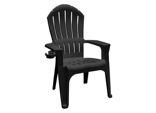 Adams Big Easy Adirondack Chair Black Resin Frame Review
