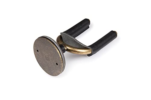 Levy's Leathers Corpete de guitarra de aço forjado; metal de latão com envoltórios de engate de cou