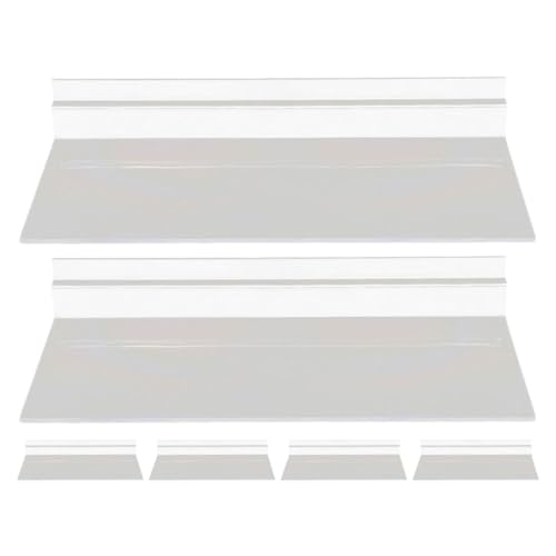 Étagère murale transparente plastique résistant support chaussure flottant basket