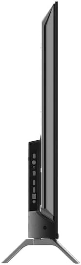 Detailed side profile of the Metz 55MUD7000Y TV.