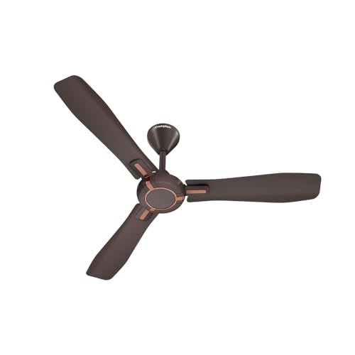 Image of Crompton HIGHSPEED SANTOS ANTIDUST 1200 mm (48 inch) Ceiling Fan (Americano Brown) Star rated energy efficient fans