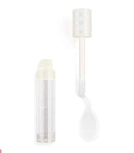 KAB Lip Oils for Hydrating Lips – Non-Sticky, Tinted Lip Oil Lip Gloss with Vitamin E in Coconut Flavor – Sheer, Cruelty-Free Lip Oil Tinted in Juicy Shades with Doe Foot Applicator (Sugar High)