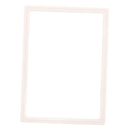 Espejo pequeño para maquillaje compacto blanco