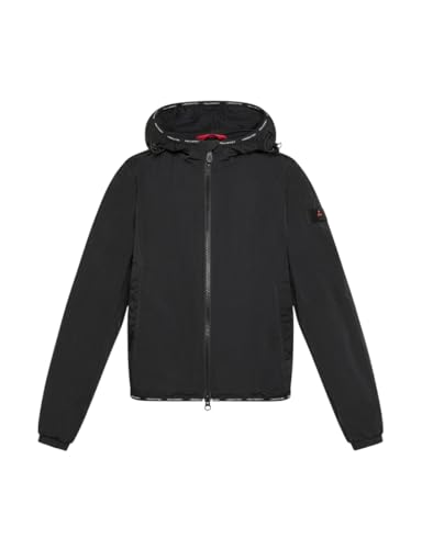 Effetto stropicciato PEUTEREY Giacca a Vento Bambino in Nylon PKK201601181834 8050396027336-14 Anni Nero 14 Anni