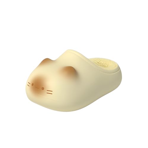 [Joejoier] 猫スリッパ レディース キャットパウ 猫爪デザインのユニセックススリッパ かわいい猫の足型で 防寒サンダル 冬裏ボア あったか 抗菌  猫耳 可愛い おしゃれ 暖かい 子供/大人 滑り止め 暖かい 子供/大人 男女兼用