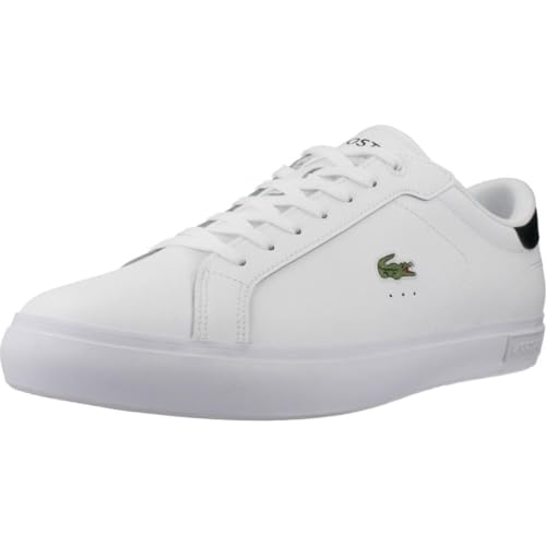 Lacoste POWERCOURT Baskets Plates Homme