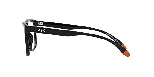 Image of Armani Exchange mens Ax3101u Universal Fit Square Prescription Eyewear Frames