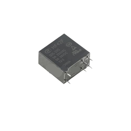 Relais HF42F-012-2HS 12V 6 broches pour automatisation et contrôle de puissance 5A250VAC