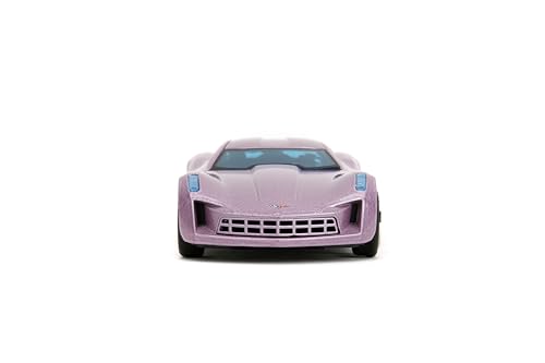 Pink Slips 1:32 W2 2009 Chevy Corvette Stingray Concept Die-Cast Car, Toys for Kids and Adults(Dusty Purple) - Image 2