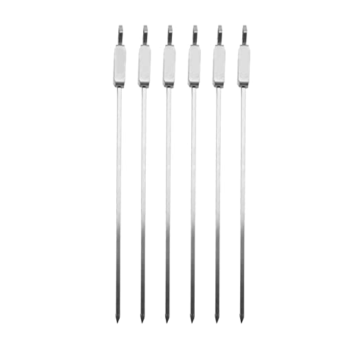 Insedia di spiedini a barbecue in acciaio inossidabile da 45