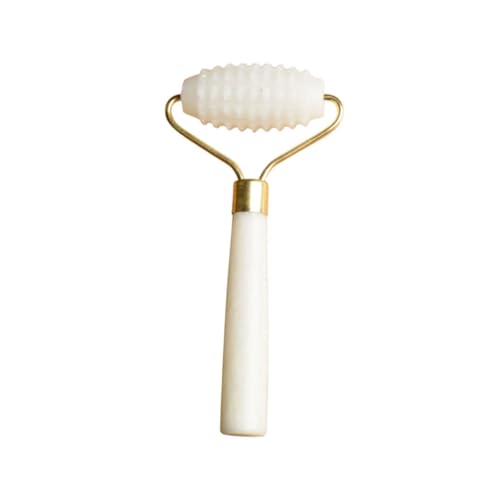 Healeved Masajeador Facial De Jade Auténtico Rodillo De Cristal Natural Cuidado Facial