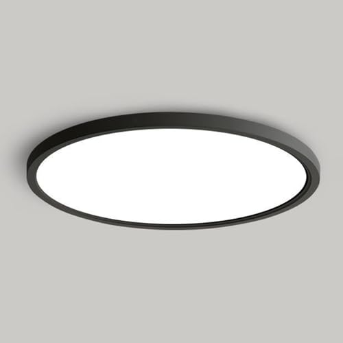 Plafonnier LED 3 couleurs de température 3000K-6000K rond blanc de 40 cm