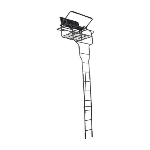 Ol'Man TREESTANDS Assassin 18’ Dual Ladder Stand with Millennium Style ComfortMax Seat