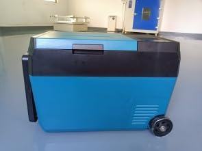 12V Car Fridge Freezer, 30.6-Quart Portable Cooler With Touch Control,4F to 68F Adjustable Temp, Dual-Zone Electric Car Fridge for Camping, Vehicles & Home