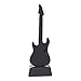 Broadway Gift Gibson Black Electric Guitar Music Instrument Miniature Replica on Stand,Multicolor - Size 6 in.