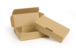 Opakowania, tektura falista, pudełko wysyłkowe, e-commerce, przesyłki pocztowe, składane kartony z klapką, karton wysyłkowy, karton wysyłkowy, karton listowy 150 x 100 x 50 mm, wymiary wewnętrzne