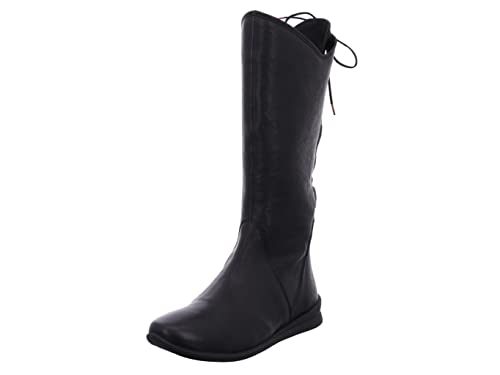 Think! SPUAT chromfrei gegerbte, Leicht gefütterte, Botas Mujer, 0 Negro, 36 EU