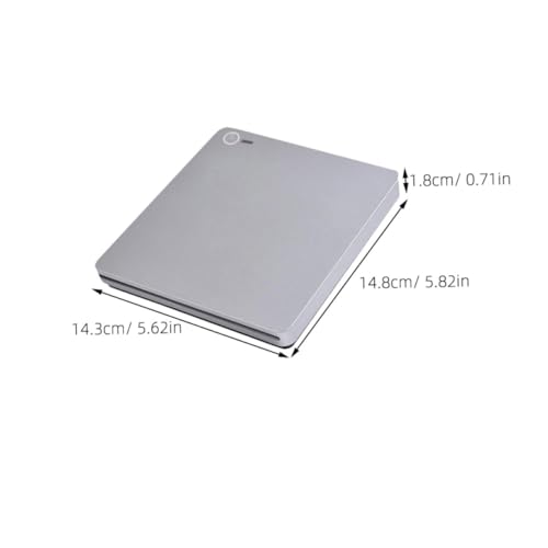 Quemador externo USB Tipo-C ultradelgado para CD y DVD miniatura 3