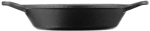 Image of Lodge 8 Inch Pre-Seasoned Cast Iron Skillet - Dual Assist Handles - Use in the Oven, Stove, Grill, or Over a Campfire - Black (Pack of 3)