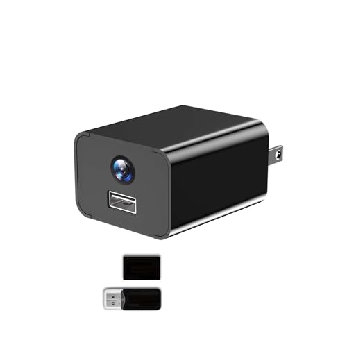 TBYEPJU Nanny Cam 1080p Camera with 64G Card Motion Detection