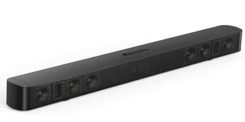 Image of 2.1 CH Dolby Atmos Soundbar, 37 Inch 6-Drv Sound Bar for TV w /HDMI-ARC /BT | Built-in Subwoofer, 3D Surround Sound 3 EQ Modes for Custom Audio