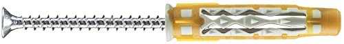 Blister de 30 chevilles bi-matière COLORTECH 5x30 avec vis - SPIT - 569245