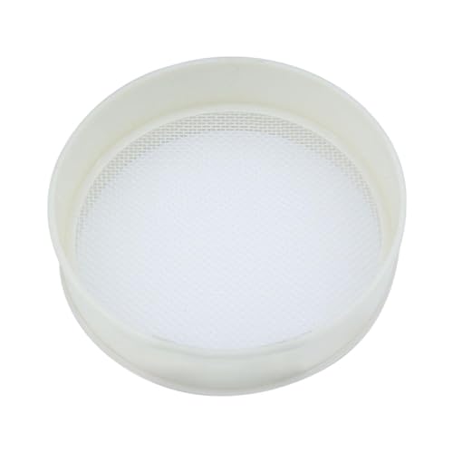 mophrati Colino per farina integrale, caffè, zucchero, spezie in polvere, setaccio rotondo, setaccio per farina, a maglie fini, diametro a maglie fini, diametro 20 cm