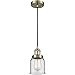 Innovations 201C-AB-G52 1 Light Mini Pendant, Antique Brass