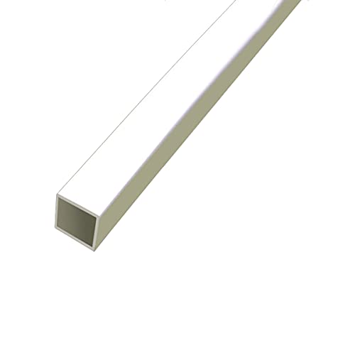 LOKIH ABS Plastic Square Tube for DIY Sand Table, Architectural Model,3mmx3mmx500mm（10pcs）