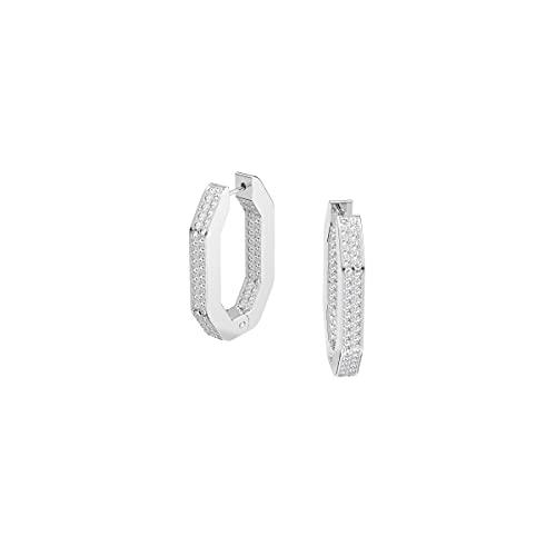 Swarovski Pendientes de cristal Dextera, colección de joyas, tono rodio y acabado dorado, Talla única, Metal, Sin gemas Swarovski Pendientes de cristal Dextera, colección de joyas, tono rodio y acabado dorado, Talla única, Metal, Sin gemas