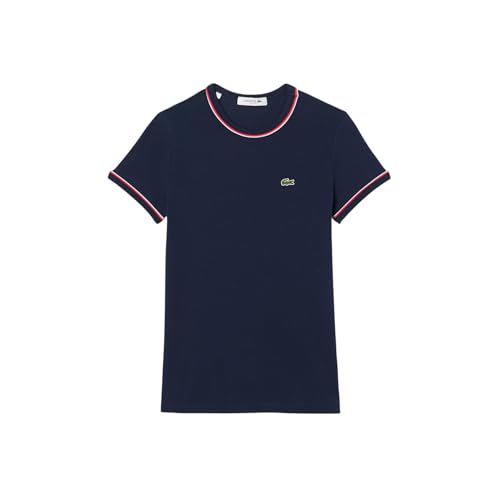 Lacoste Women's Contrast Accent Jersey T-Shirt4