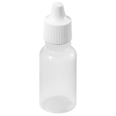 luzen 25PCS 30ML Empty Plastic Dropper Bottles, Great for Solvents, Light oils, Paint, Essence, Electronic cigarettes, Eye drops, Saline, etc. Cover
