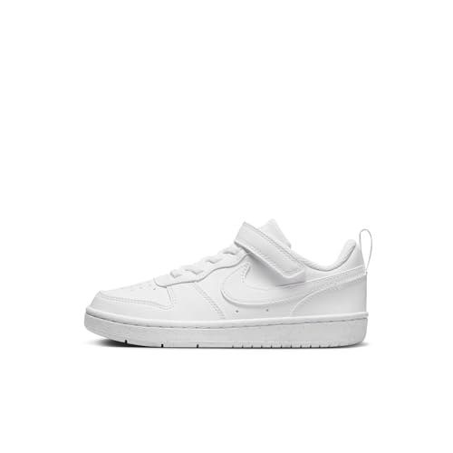 Nike Mixte Enfant Court Borough Low Recraft (PS) Shoes, White, 33 EU