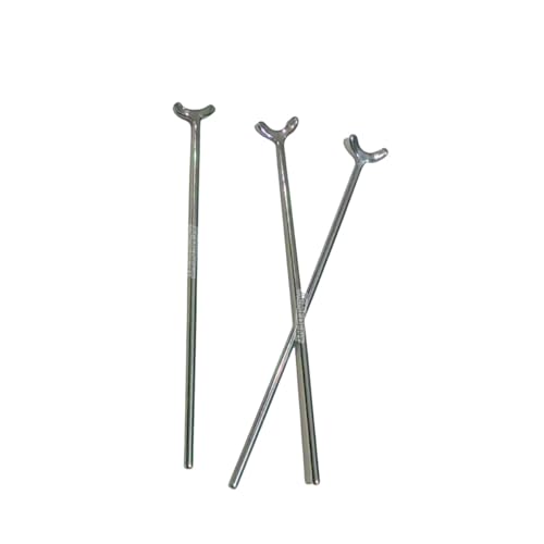 50Pcs J Clasp Bold Clasps Ball Retainer Bars Dental Large Size 1.0mm Y-Shape