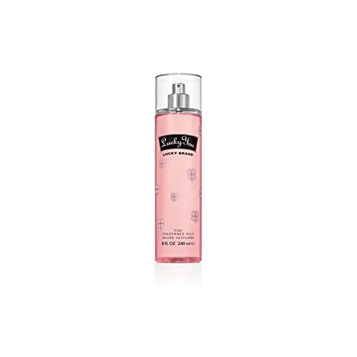 Women's Body Mist by Lucky You, Eau de Toilette Spray, Day or Night Fragrance with Fresh Flower Citrus Scent, 8 Fl Oz