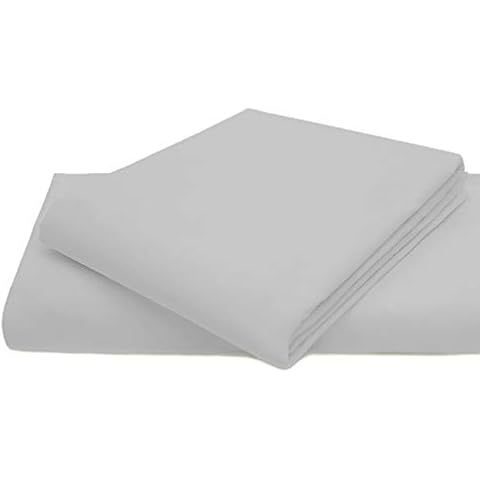 AmigoZone Cotton Percale Double Flat Sheet Cover