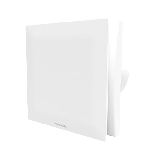 Vent-Axia Ventilador de baño silencioso con temporizador silencioso, diámetro 100 mm, silencioso, 100 TN
