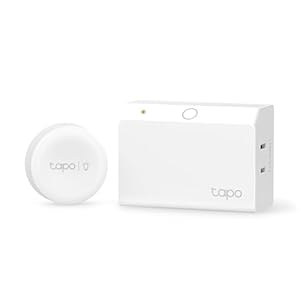 TP-Link Tapo Smart Dimmer Plug KIT, Matter Compatible, Wireless Dimmer Button, Dual Outlets, Max Power 300W, Works w/Apple Home, Alexa & Google Home, ETL Certified, 2.4G Wi-Fi, White (Tapo P135 KIT)