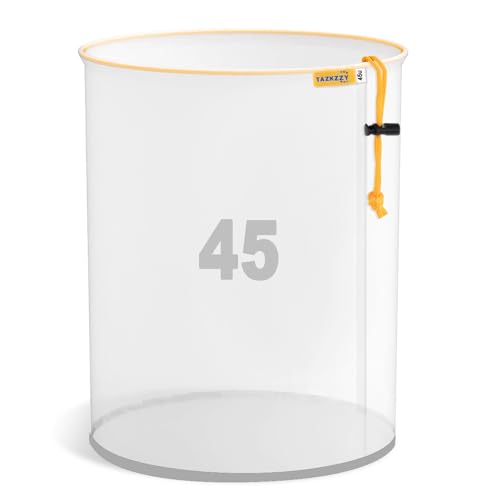 5-Gallon All-Mesh Filter Bag 45Micron Fast Drainage Fast Filtration Reusable Strainer Bag for Hydroponic Vegetables Herbal Tea and Ice Filtration