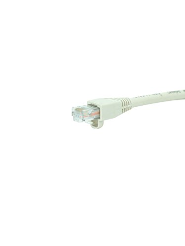 Câble de raccordement Cat 6A 25 ft gris blindé contre les interférences