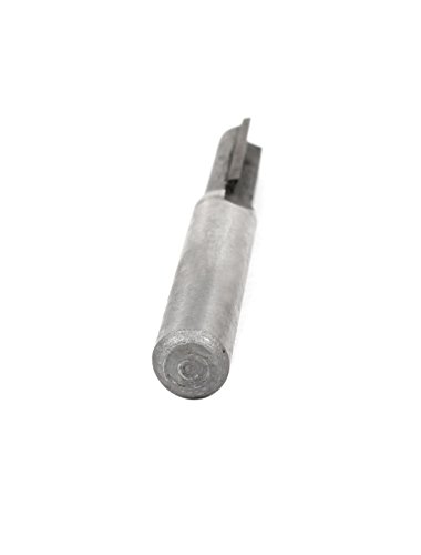 sourcingmap 1/4" Shank 5/16" Cutting Dia Double Flutes Straight Router Bit 4pcs, 1/4" x 5/16" - Image 3