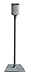 Sanus Wireless Speaker Stand Designed for SONOS PLAY 1 and PLAY 3 Speakers - Single Stand (Black) - WSS1-B1