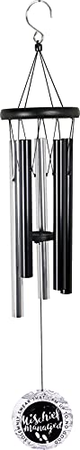 Image of Spoontiques Harry Potter Mischief Managed Wind Chimes - Outdoor Garden Decor - Decorative Chimes for Yard, Garden, Backyard and Patio Decoration