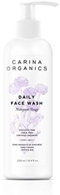 Carina Organics Unscented Face Wash, 250ml