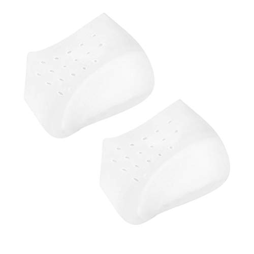 Healifty Solas de aumento de altura de salto de gel, salto invisível, elevadores, suporte de arco, p