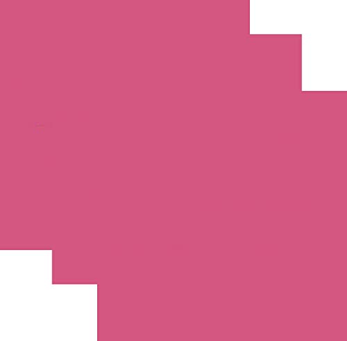 SISER EasyWeed Heat Transfer Vinyl HTV for T-Shirts 12 x 15 Inches 3 Precut Sheets (Fuchsia Pink)