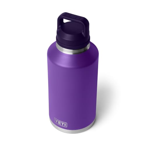 Image of YETI Rambler 64 oz Bottle, Vacuum Insulated, Leakproof, Stainless Steel with Chug Cap, Pace Purple
