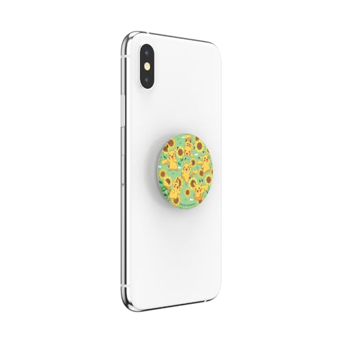 Image of PopSockets Adhesive Phone Grip, Holder, Phone Stand, Pokemon - Pikachu