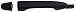 Dorman 79820 Front Passenger Side Exterior Door Handle Compatible with Select Honda Models, Smooth Black
